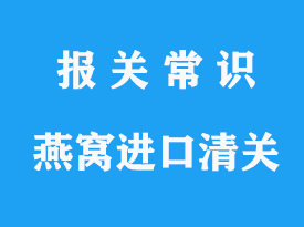 泰國燕窩進口上海浦東機場清關流程指南