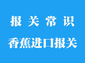 進口香蕉在上海那個港口報關