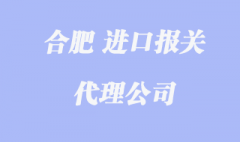 合肥進口報關代理公司哪家好?