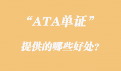 ATA單證冊所提供的便利有哪些