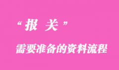 報關需要準備哪些材料_報關進口流程是什么？