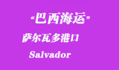 巴西海運：薩爾瓦多（Salvador）港口