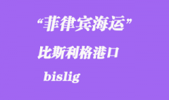 菲律賓海運：比斯利格（bislig）港口