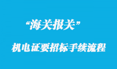 國(guó)企或上市企業(yè)申請(qǐng)機(jī)電證要招標(biāo)手續(xù)流程