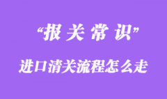 進(jìn)口清關(guān)流程怎么走