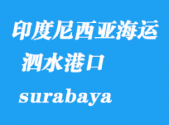 印度尼西亞海運港口：泗水（蘇臘巴亞 surabaya）港口